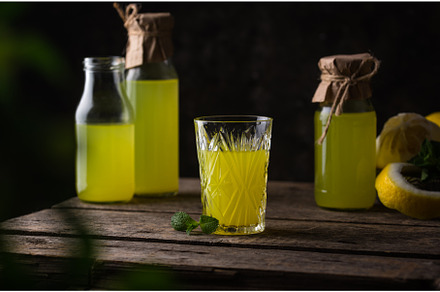 Traditional italian limoncello or, a Food & Drink Photo by Yulia Furman