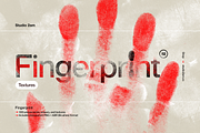 Fingerprint - 100 Prints & Smudges, a Texture Graphic by Studio 2am (Thumbnail 1 of 4)