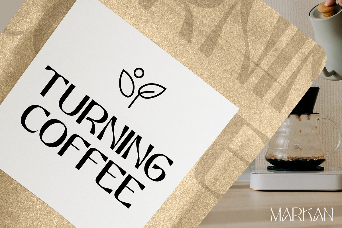 Markan - Display Font, a Sans Serif Font by Ekahermawan (Photo 8 of 14)