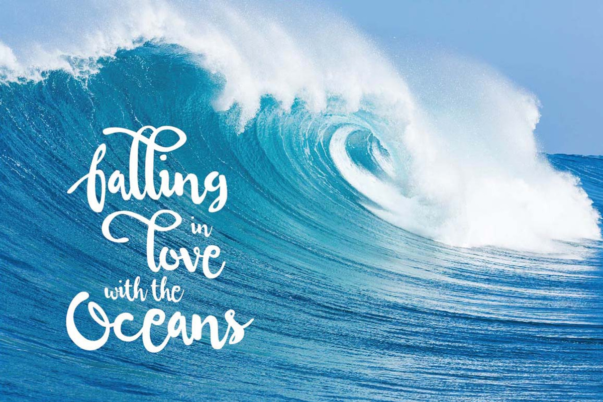 Oceanwaves Typeface preview 8