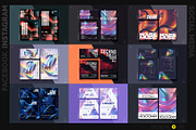 Club Party Social Media Kits Bundle, a Social Media Template by pixelsao (Thumbnail 2 of 4)