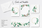 Eucalyptus and cotton, an Illustration by made by Tanya (Thumbnail 4 of 7)