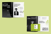 Minimalist Impact Report Template, a Brochure Template by fakhroo (Thumbnail 5 of 9)