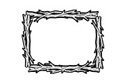 Rustic Rectangle Frame Bundle, an Illustration by Creativeshirt (Thumbnail 30 of 51)