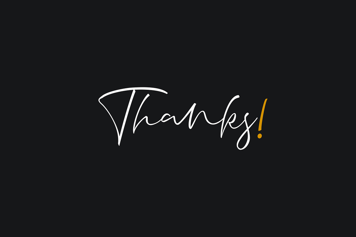 Aussiente Signature - Script, a Script Font by Inspiratype (Photo 10 of 10)