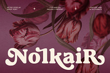 Nolkair - Bold Swashes Retro Serif