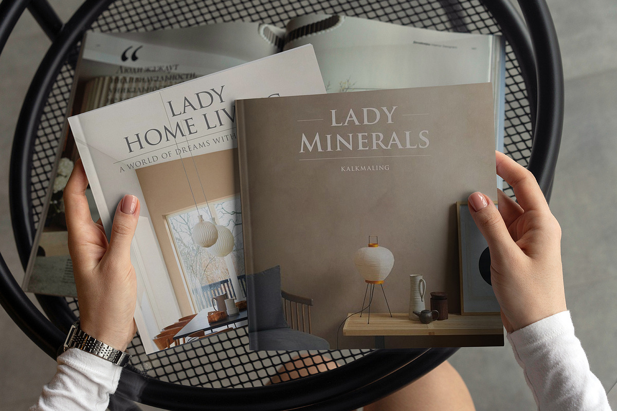 Square Brochure Mockups, a Print Template by Dikarte.Store (Photo 5 of 13)
