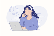 Data Driven Business Illustration, an Object Graphic by Jump Studio (Thumbnail 3 of 12)