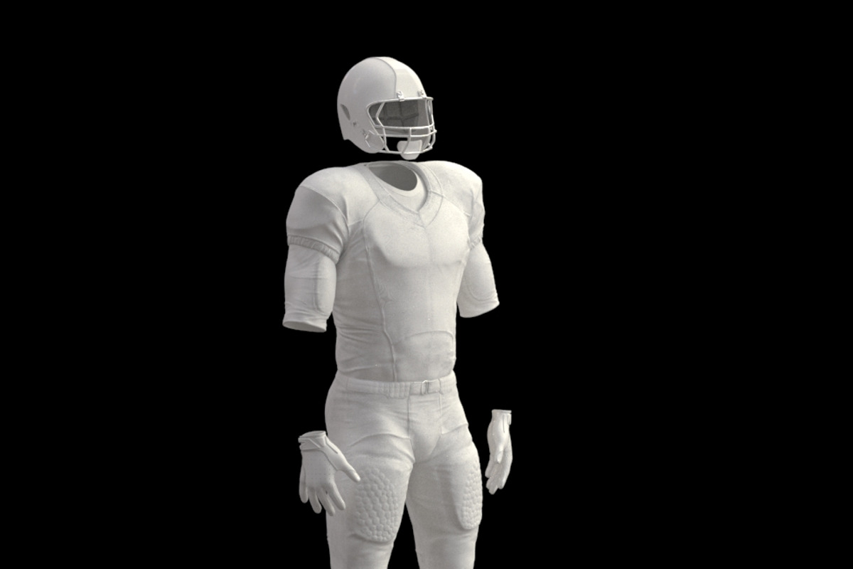American Football Uniform 3d model, a Characters & Person 3D Model by Bruno's Shop (Photo 5 of 13)