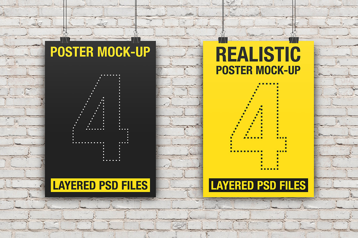 Poster Mockup, a Product Mockup by aykutfiliz (Photo 4 of 14)