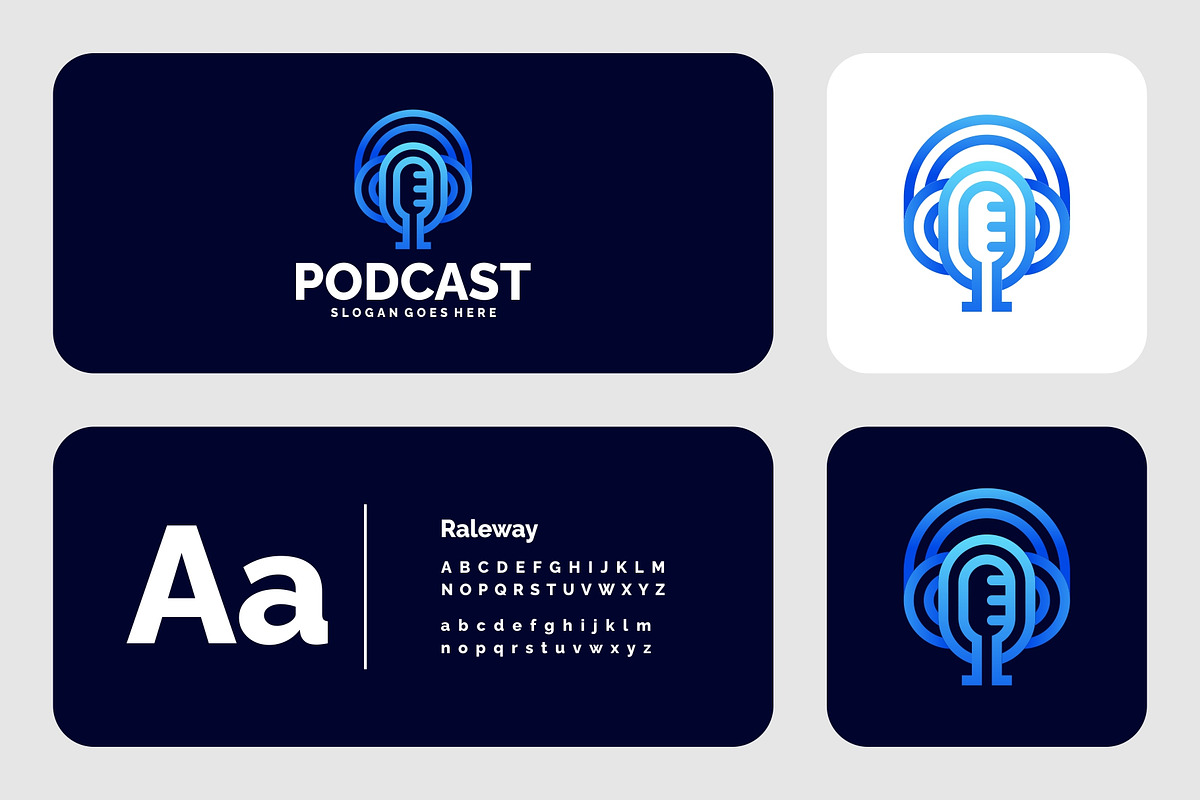 Modern Line Art Podcast Colorful, a Branding & Logo Template by Artnivora.Std (Photo 2 of 5)
