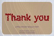 QUATIO wiggly font, a Serif Font by CHIMERA (Thumbnail 8 of 8)
