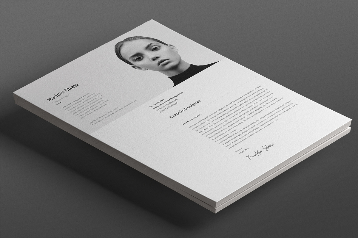 Antares Resume Template, a Resume Template by Nina Shaw (Photo 5 of 9)