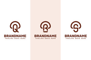 Letter Q R S Mushroom Logo, a Branding & Logo Template by Pray Art Design Studio