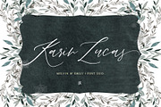 Melvin and Emily Font Duo, a Script Font by Ivan Rosenberg (Thumbnail 7 of 11)