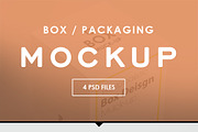 Box Mock-up, a Cups & Container Mockup by resumetemplathttps://d3es (Thumbnail 7 of 7)