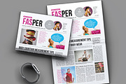Amazing Newspaper Template, a Magazine Template by GreenDesign (Thumbnail 5 of 7)