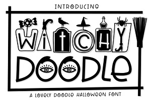 Witchy Doodle Font