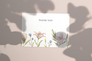 Lily Flowers. Watercolor Cliparts, a Decorative Illustration by Slastick (Thumbnail 8 of 8)