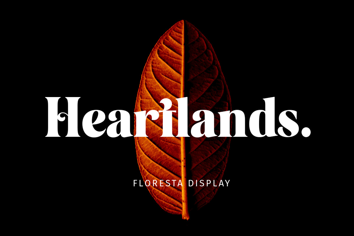 Floresta - Display Font, a Serif Font by Mulkan Nazir (Photo 15 of 15)