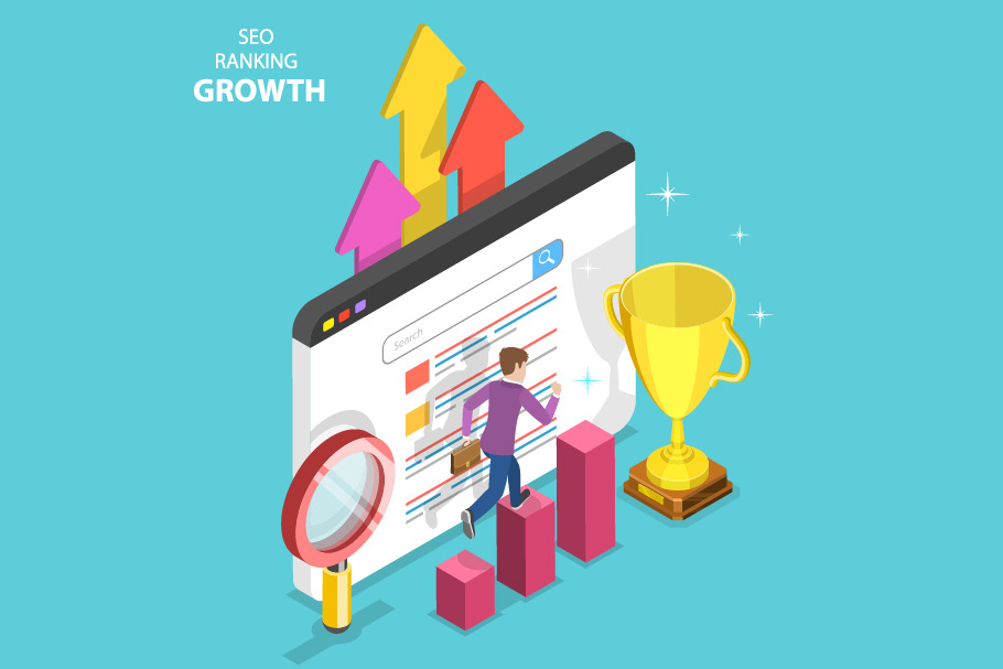 Seo Ranking Growth by Andriistore | Creative Market