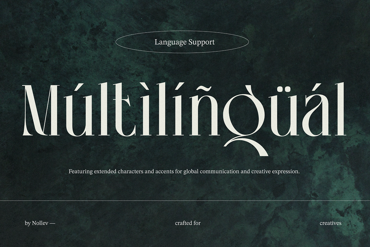 Vingico – Elegant Serif Display Font, a Serif Font by Nollev (Photo 14 of 15)