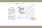Self Care Planner Template Printable, a Print Template by POC Digital (Thumbnail 6 of 7)