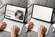 Elvora - iPad Device Mockup PSD #9, an iPad Mockup by Heinzel Std Mockup (Thumbnail 5 of 5)