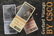 Gerfard Vintage, a Serif Font by Craft Supply Co. (Thumbnail 2 of 8)