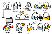 Cartoon sport set 1., an Illustration by eka panova (Thumbnail 4 of 6)