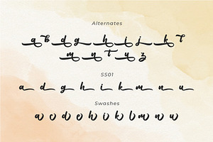 Maulidah Script A Brush Script