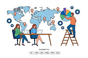 International Business Analytics, an Object Illustration by Partikusi Design (Thumbnail 2 of 3)