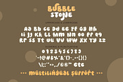 Bubble Stone - Cute Retro Font, a Font by Airotype (Thumbnail 9 of 11)
