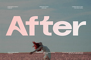 After - Modern Display, a Sans Serif Font by Webhance Studio (Thumbnail 1 of 7)