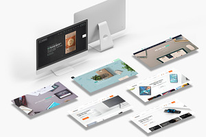 Desktop Screen Mockups