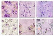 Purple Shabby Chic Digital Paper, a Texture Graphic by Dream Creation (Thumbnail 6 of 7)