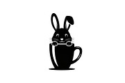 Cute Bunny Coffee Cup Vector Bundle, an Illustration by Designs_River (Thumbnail 23 of 49)