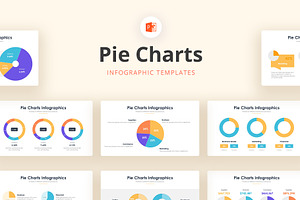 Pie Charts Infographics - PowerPoint