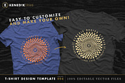 T-Shirt Design Template 004, an Object Graphic by KENEDIK DESIGN STUDIO (Thumbnail 3 of 4)