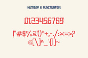 Karedoks, a Font by Yktypstd (Thumbnail 3 of 7)