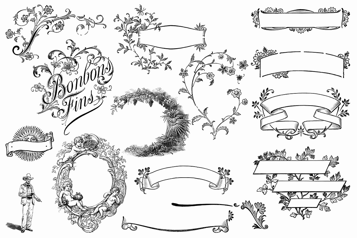 Procreate Banners and Ribbons, a Brush Add-On by AW Studios (Photo 6 of 6)