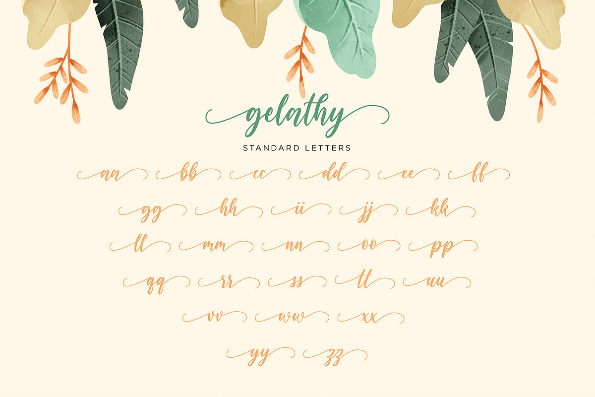 Gelathy - Modern Calligraphy preview 6
