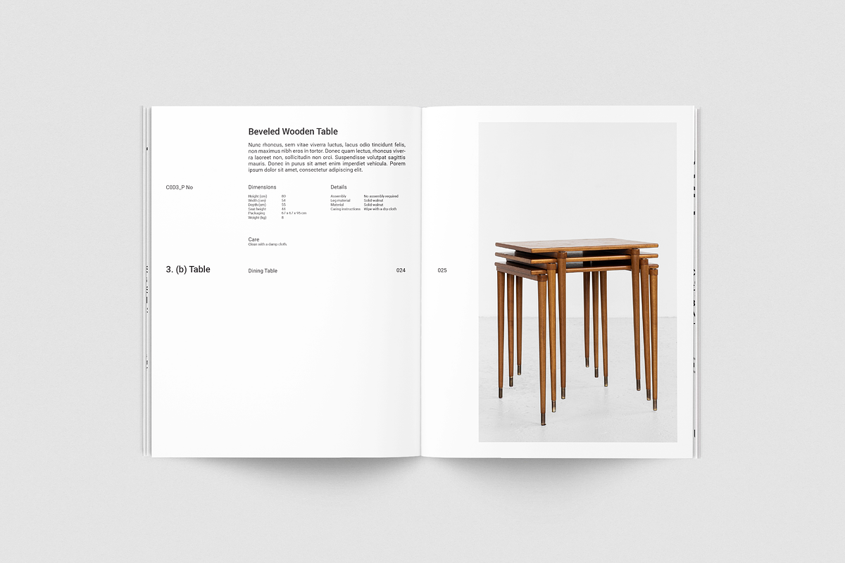 Furniture Catalog, a Brochure Template by silukEight (Photo 11 of 21)