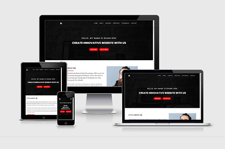 Portfolio Landing Page Template