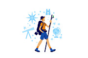 Alternative lifestyle SVG characters, a Person Illustration by IMG visuals characters (Thumbnail 35 of 37)