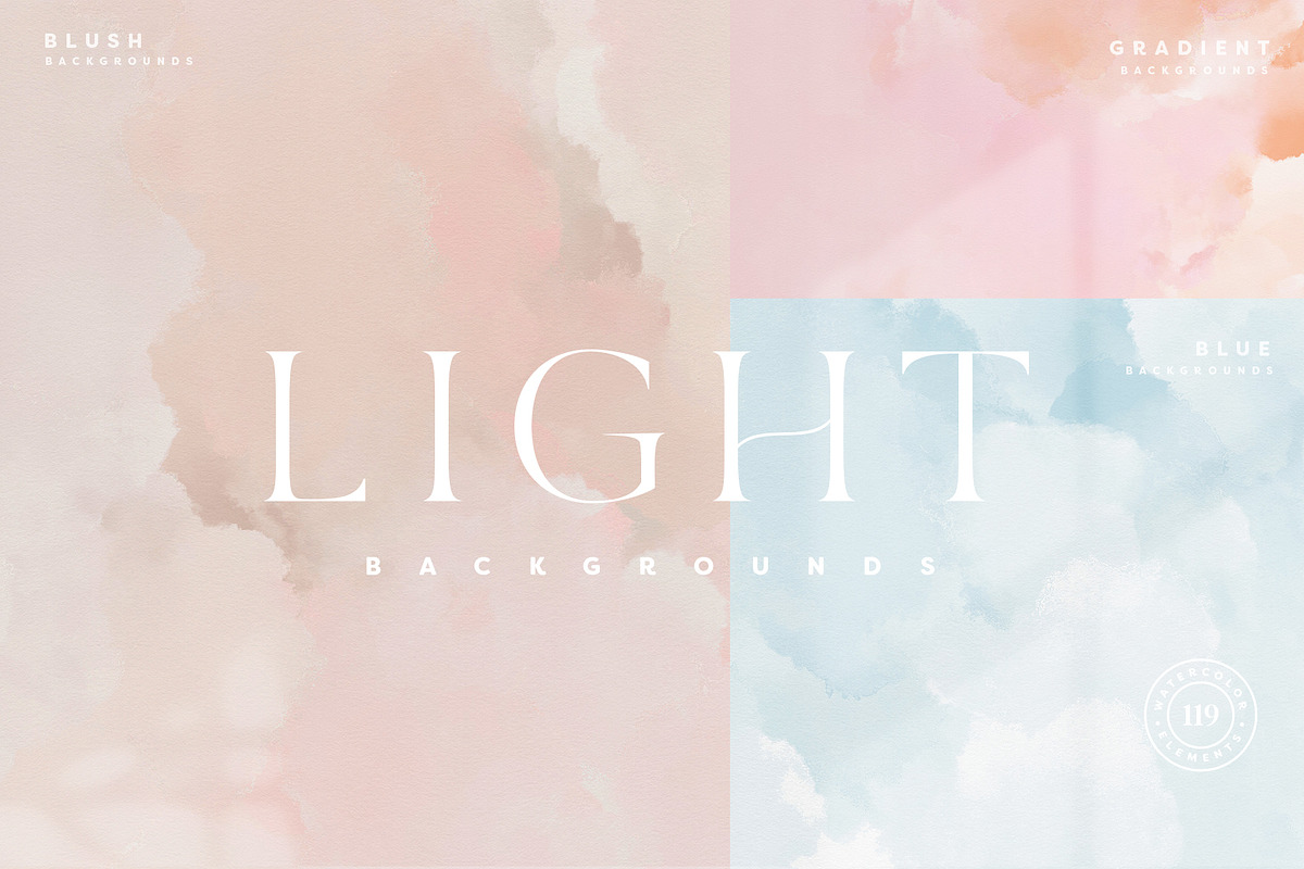 Set of Abstract Backgrounds, a Texture Graphic by Basia Stryjecka (Photo 12 of 14)