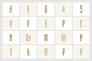 Monateb – A Font Family (44 Fonts), a Font by alpercakici (Thumbnail 4 of 16)