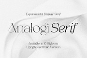 Analogi serif, a Serif Font by Soft Creative (Thumbnail 1 of 13)