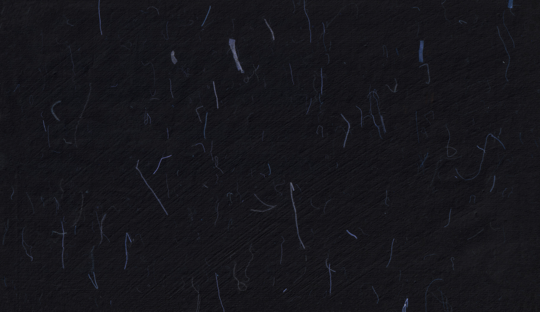 Handmade rice black paper texture with blue fibers for scrapbook., a ...