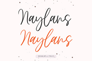 Naylans - Modern Script